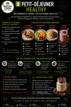 8 Petits-Déjeuners Healthy