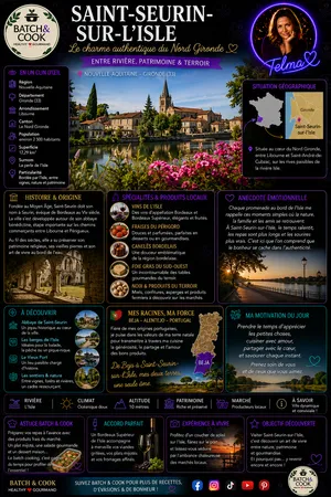 Balade gourmande à Saint-Seurin-sur-l'Isle