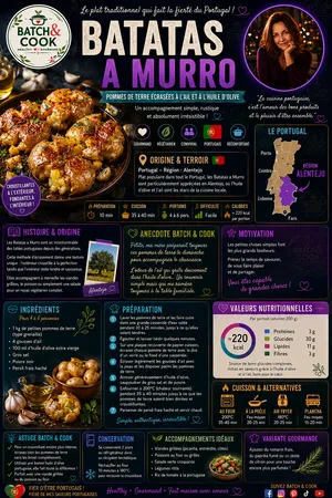 Batatas à Murro