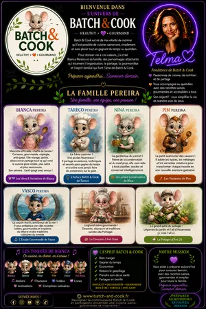 Bienvenue dans l'univers de Batch & Cook
