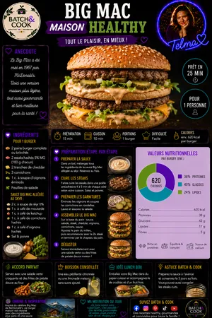 Big Mac Maison Healthy