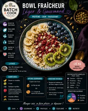 Bowl Fraîcheur Léger & Gourmand