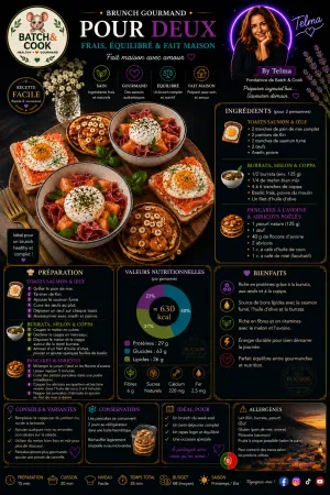 Brunch gourmand pour deux