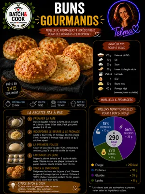 Buns gourmands