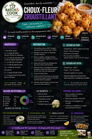 Choux-fleur croustillant