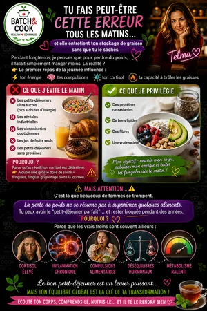 L'erreur du petit-déjeuner sucré