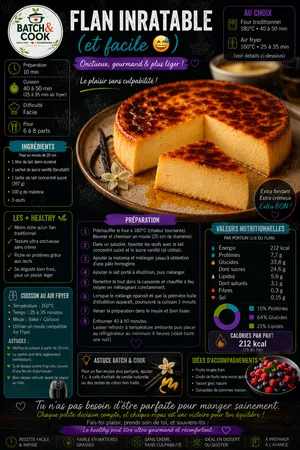 Flan inratable (et facile)