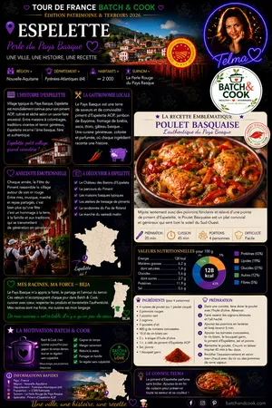 Poulet Basquaise