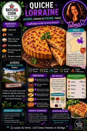 Quiche Lorraine d'Achères