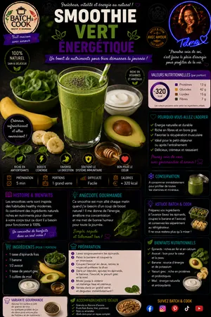 Smoothie Vert Énergétique