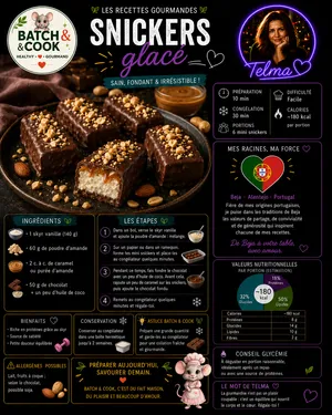 Snickers glacé