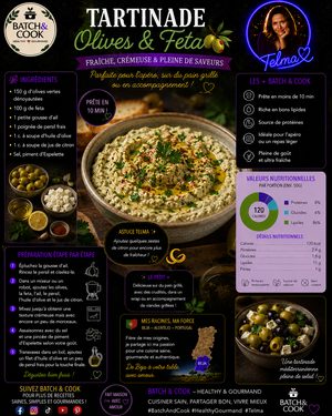 Tartinade Olives & Feta