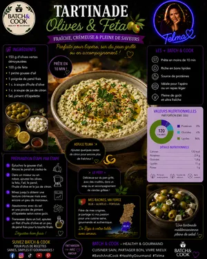 Tartinade Olives & Feta