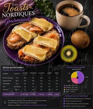 Les Toasts Nordiques Gourmands