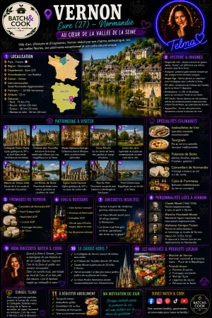 Découvrez Vernon, au cœur de la Vallée de la Seine