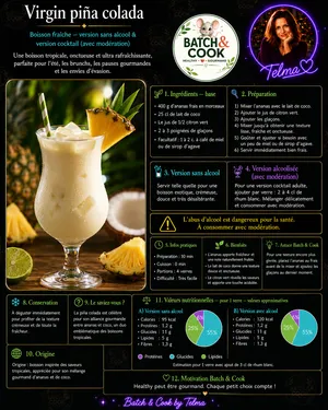 Virgin piña colada