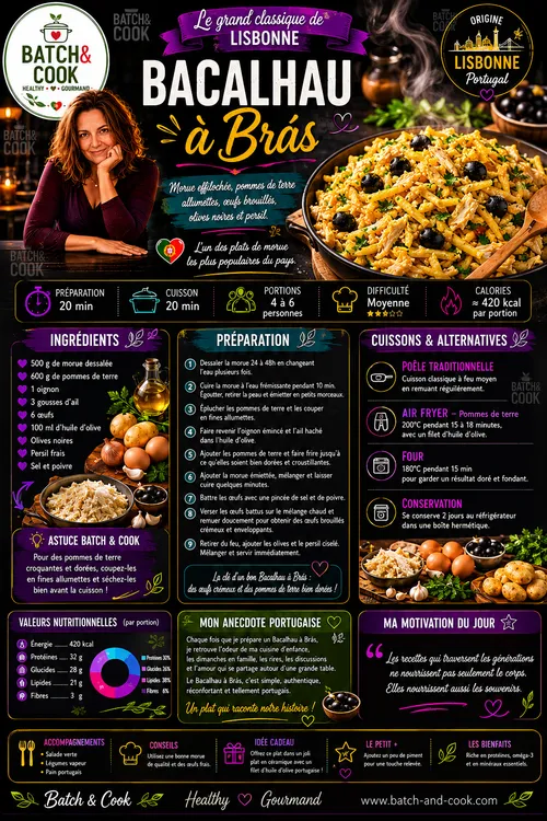 Bacalhau à Brás de Lisbonne