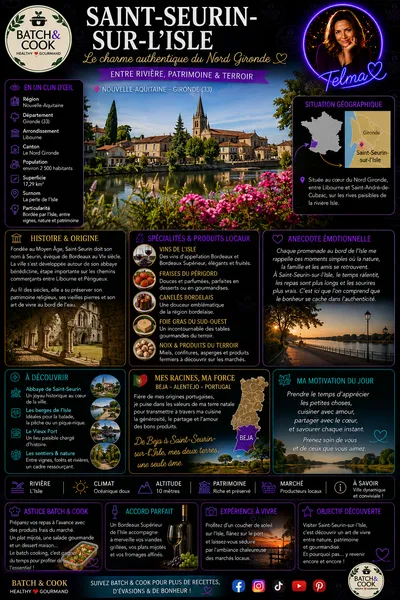 Balade gourmande à Saint-Seurin-sur-l'Isle