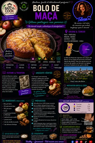 Bolo de Maçã