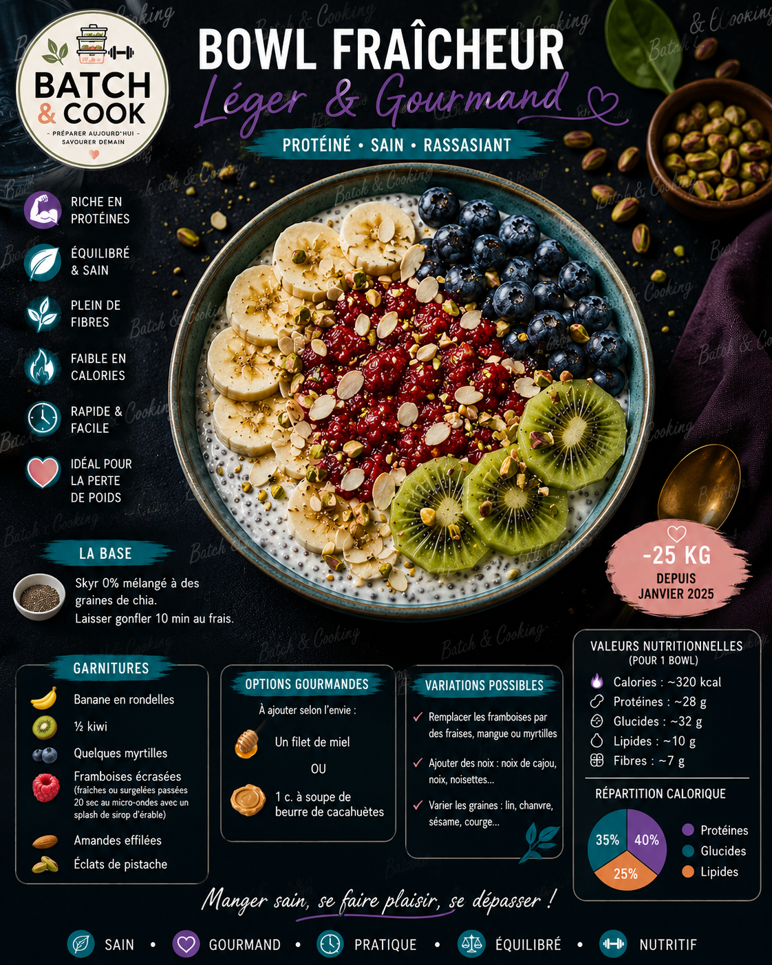 Bowl Fraîcheur - Léger & Gourmand
