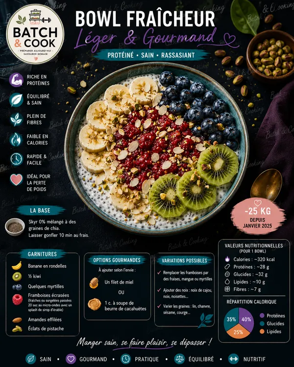 Bowl Fraîcheur - Léger & Gourmand