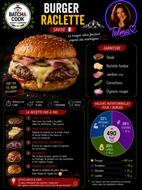 Burger Raclette
