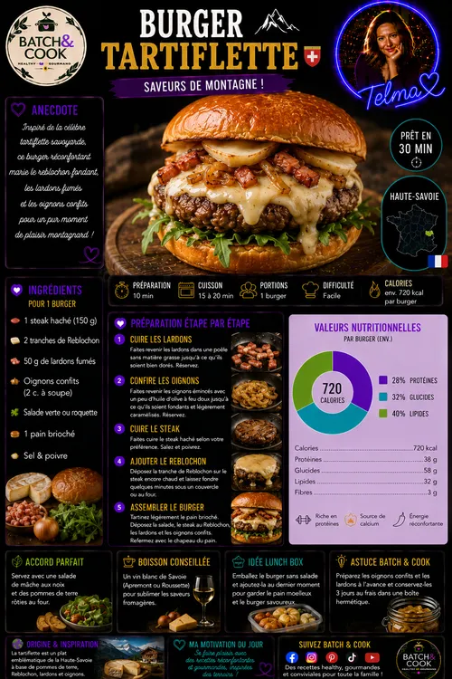 Burger Tartiflette
