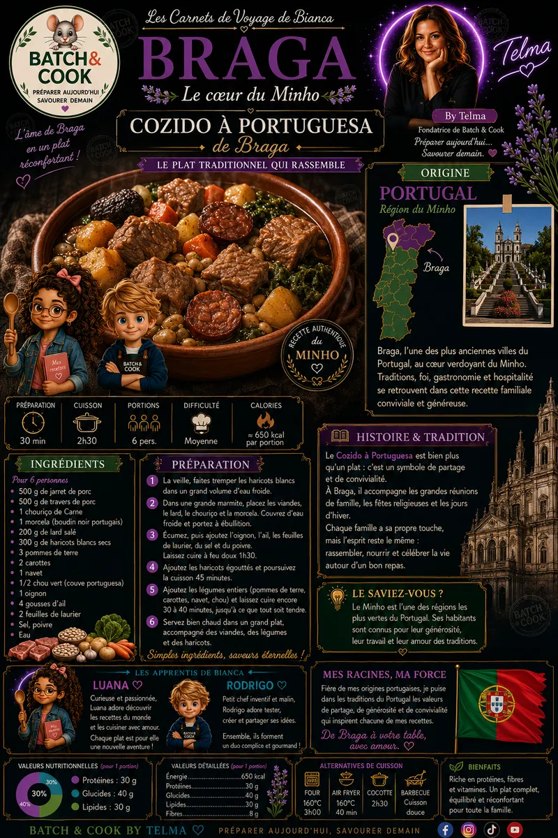 Fiche recette Cozido à Portuguesa de Braga par Telma