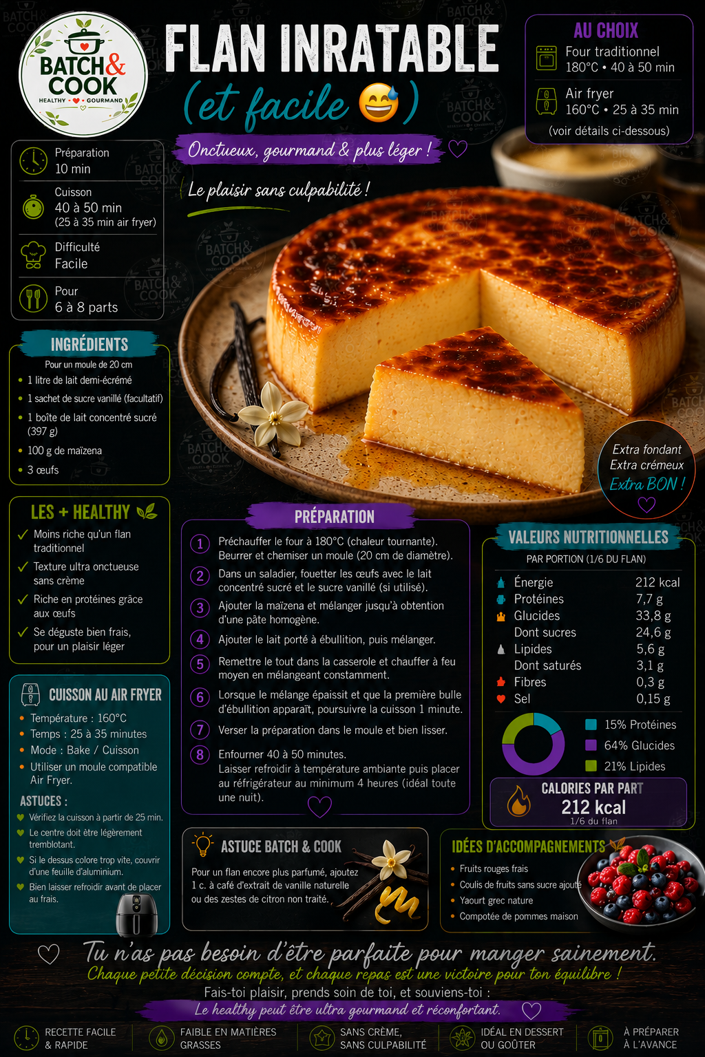 Flan inratable (et facile)