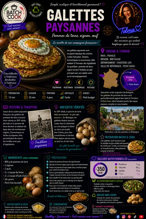 Galettes paysannes