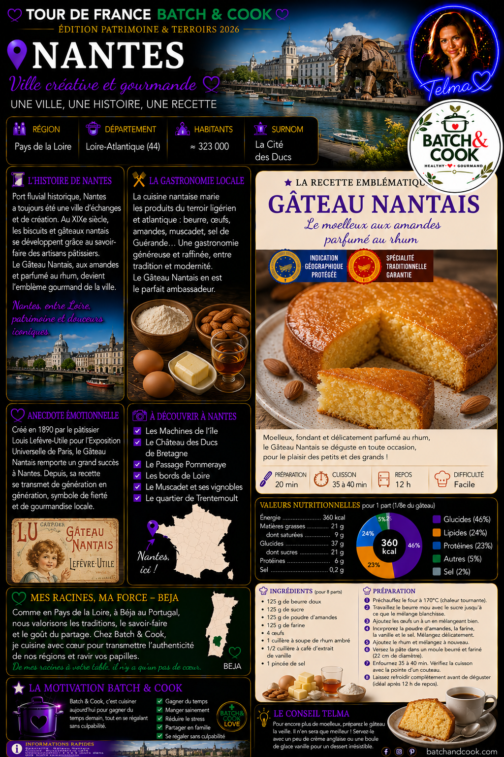 Gâteau Nantais