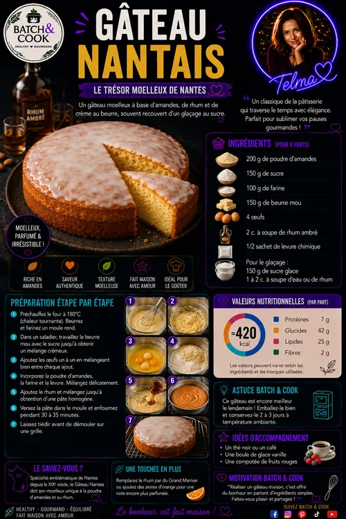 Gâteau Nantais
