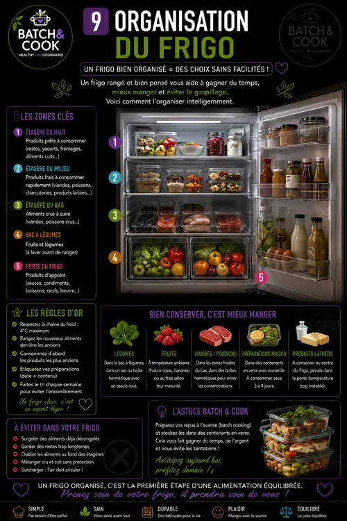 9 Organisation du frigo