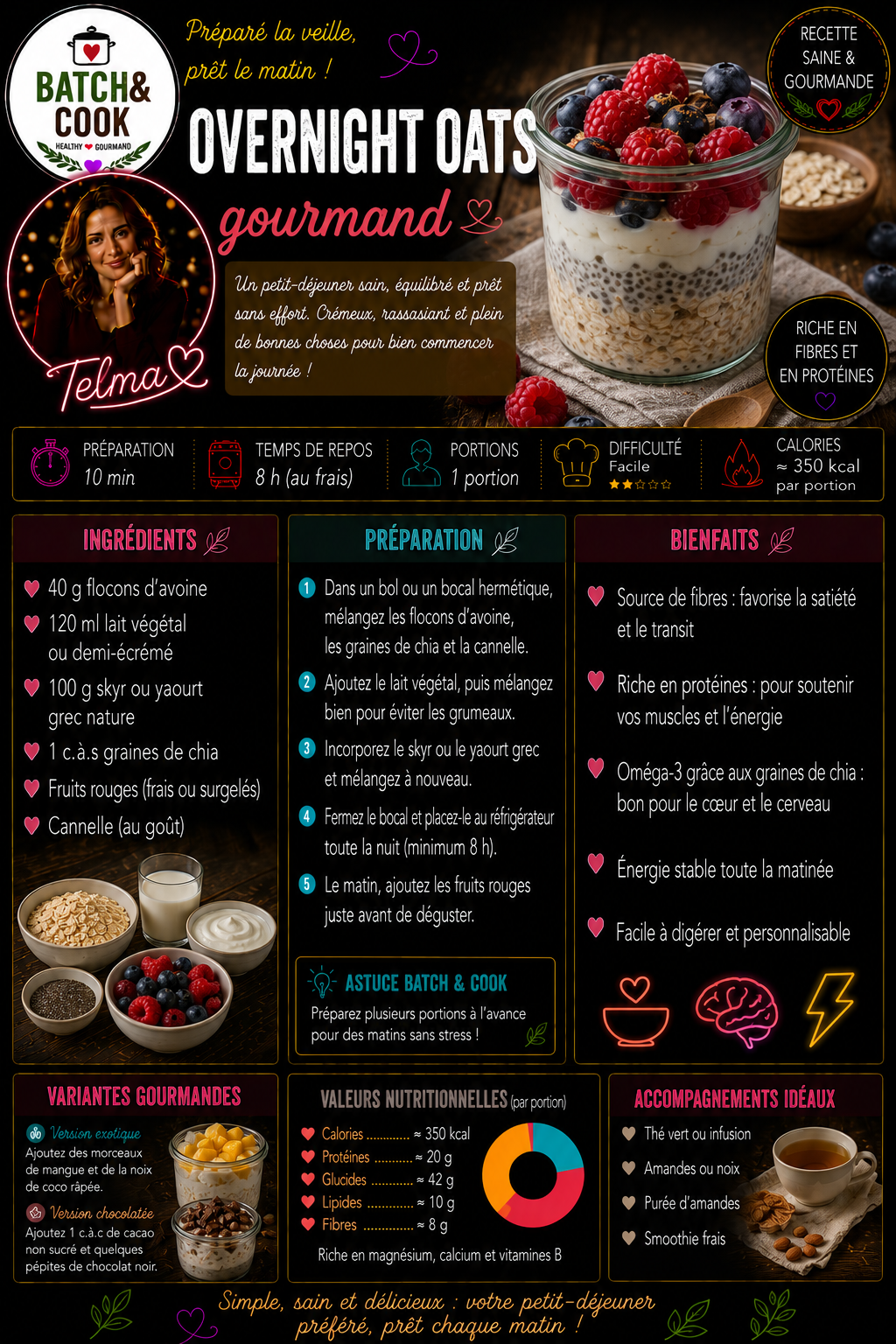 Overnight Oats Gourmand