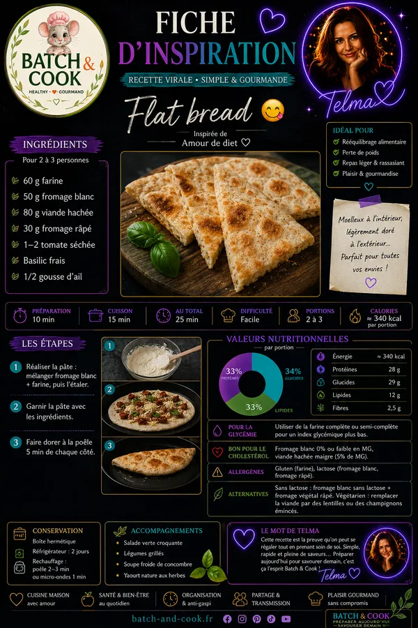 Pain plat gourmand