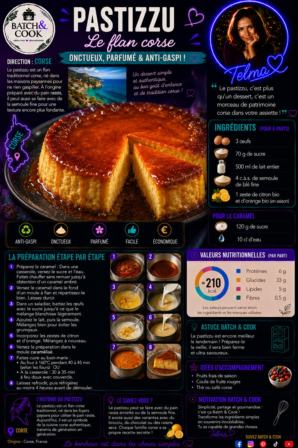 Pastizzu - Le Flan Corse