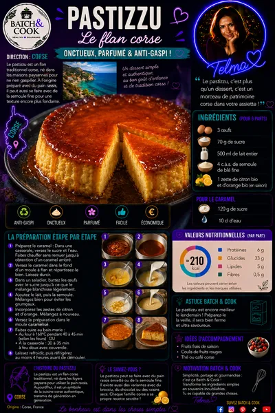 Pastizzu - Le Flan Corse