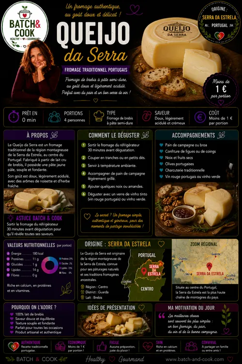 Queijo da Serra - Fromage traditionnel portugais