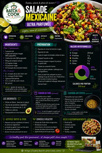 Salade Mexicaine Ultra Parfumée