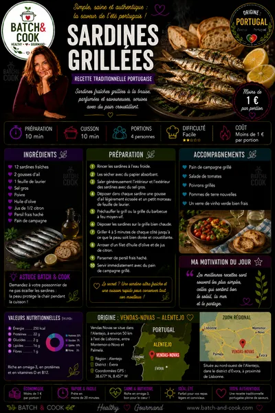 Sardines Grillées