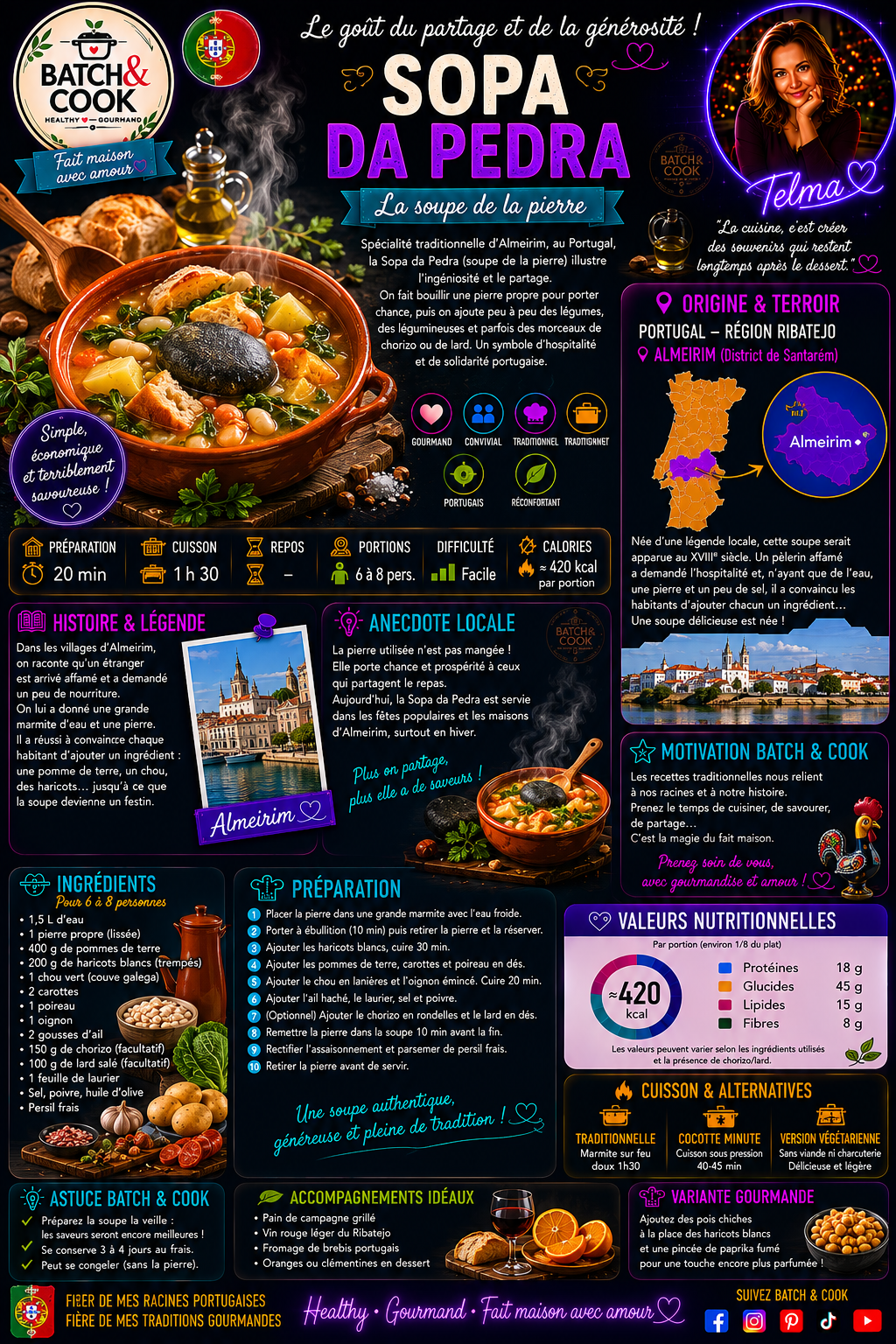 Sopa da Pedra - Soupe de la Pierre