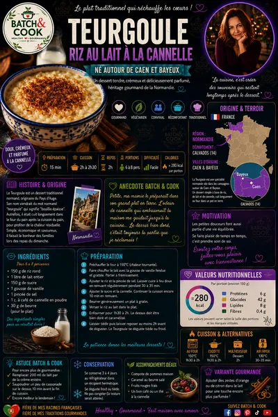 Teurgoule Riz au Lait à la Cannelle