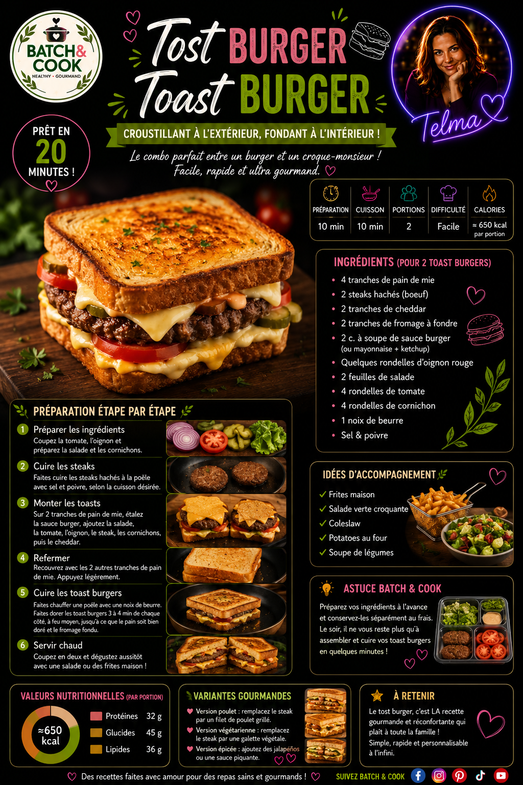 Toast Burger