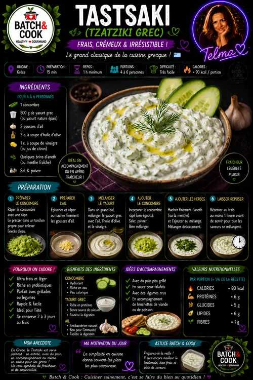 Tzatziki Grec Authentique