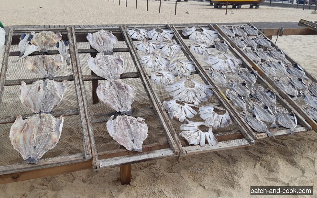 Le poisson séché de Nazaré
