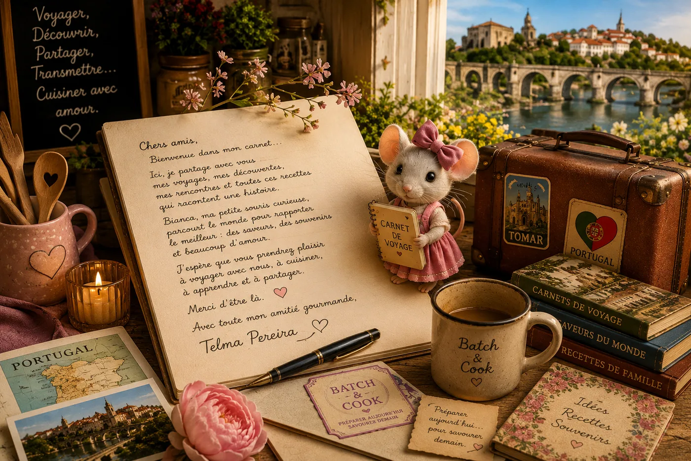 Ouvrez le Carnet… Le voyage commence ici