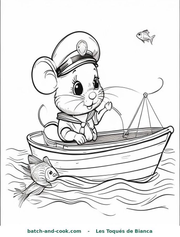Coloriage : Vasco le marin
